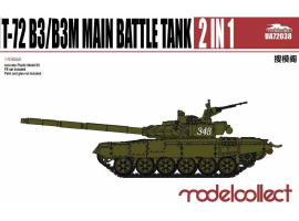 обзорное фото T-72 B3/B3M Main battle tank 2 in 1 Armored vehicles 1/72