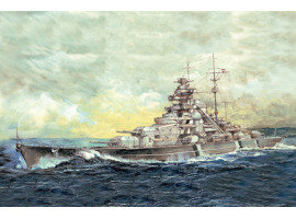 Scale model 1/700 German battleship Bismarck ILoveKit 65701