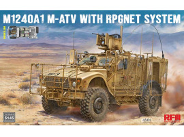 Сборная модель 1/35 Бронеавтомобиль M1240A1 MATV с системой RPGNet РФМ RM-5145 Сборная модель 1/35 Бронеавтомобиль M1240A1 MATV с системой RPGNet РФМ RM-5145