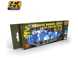 обзорное фото Chinese Marine Corps And Airbone Forces Paint sets