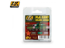 обзорное фото PLA Army Colors Addon / Камуфляжные цвета Китайской армии Наборы красок