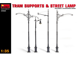 обзорное фото TRAM SUPPORTS & STREET LAMP Buildings 1/35