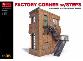 обзорное фото Factory corner with stairs Buildings 1/35