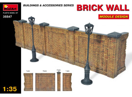 обзорное фото Brick wall Buildings 1/35