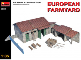 обзорное фото european farm Buildings 1/35
