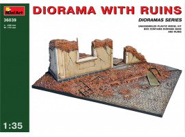 обзорное фото DIORAMA WITH RUINS Buildings 1/35