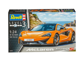 обзорное фото Суперкар McLaren 570S Автомобілі 1/24