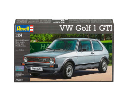 обзорное фото Scale model 1/24 car VW Golf 1 GTI Revell 07072 Cars 1/24