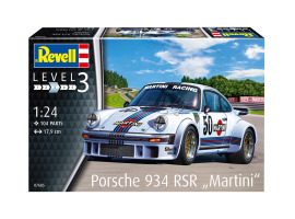 обзорное фото Спортивний автомобіль Porsche 934 RSR "Martini" Автомобілі 1/24