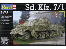 обзорное фото Зенітна самохідна установка Sd.Kfz 7/1 Бронетехніка 1/72