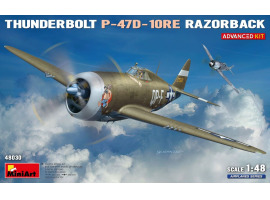 Сборная модель 1/48 Самолет Republic P-47 D-10 RE Thunderbolt Razorback MiniArt 48030