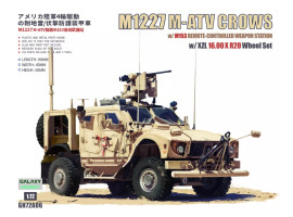 обзорное фото Сборная модель 1/72 Бронеавтомобиль U.S. M-ATV M1277A1 MRAP с M153 CROWS T-Model GH72A06 Автомобили 1/72