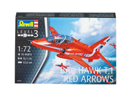 обзорное фото BAe Hawk T.1 Red Arrows Aircraft 1/72
