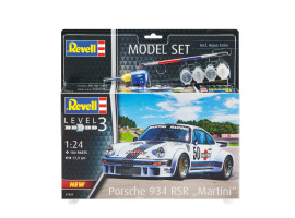 обзорное фото Porsche 934 RSR "Martini" Cars 1/24