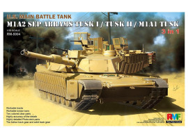 обзорное фото M1A2 TUSK I/ TUSKII/ M1A1 TUSK (3 in 1) Armored vehicles 1/35