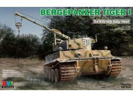 обзорное фото Bergepanzer Tiger I Бронетехніка 1/35