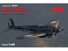 обзорное фото He 111H-3 Aircraft 1/48