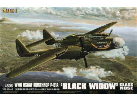 обзорное фото WWII USAAF Northrop P-61A 'Black Widow' Glass Nose Aircraft 1/48