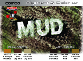 обзорное фото MUD - - Pigment & Color Set Наборы weathering