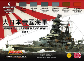 обзорное фото Imperial Japan Navy WWII - Set 1 Набори фарб