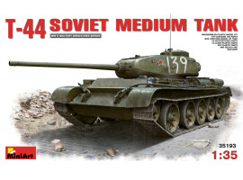обзорное фото Soviet medium tank T-44 Armored vehicles 1/35