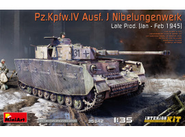 обзорное фото Pz.Kpfw.IV Ausf. J Nibelungenwerk Late Prod. (Jan – Feb 1945) INTERIOR KIT Бронетехника 1/35
