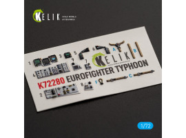 Eurofighter Typhoon EF-2000 декаль інтер'єр для комплекту Hasegawa 1/72 KELIK K72280