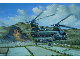 обзорное фото Збірна модель 1/35 Вертоліт ACH-47A "Chinook" Trumpeter 05113 Гелікоптери 1/35