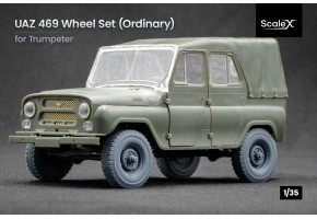 Набір коліс для УАЗ 469 від Trumpeter ScaleX WM 35007