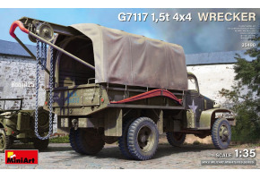 Сборная модель 1/35 Эвакуатор G7117 1,5т 4x4 МиниАрт 35490