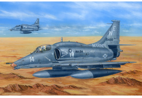 Збірна модель американського штурмовика A-4M Sky Hawk