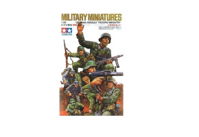 Сборная модель 1/35 Фигуры Немецкие штурмовые войска (пехота) Tamiya 35030