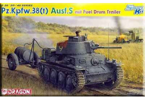  Pz.Kpfw.38(t) Ausf.S mit Fuel Drum Trailer