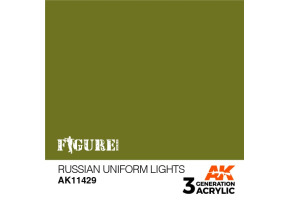 Акрилова фарба RUSSIAN UNIFORM LIGHTS – РОСІЙСЬКА УНІФОРМА СВІТЛА FIGURE АК-interactive AK11429