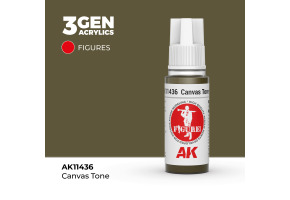 Акрилова фарба CANVAS TONE – БРЕЗЕНТОВИЙ ТОН FIGURES АК-інтерактив AK11436
