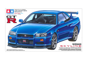 Scale model 1/24 Car Nissan Skyline GT-R V-spec - (R34) Tamiya 24210