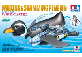 Walking and swimming penguin Tamiya 70259