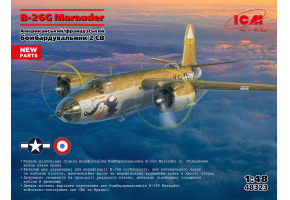 Збірна модель 1/48 Американський/французький бомбардувальник B-26G Marauder ICM 48323