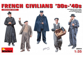 Французькі цивільні 30-х - 40-х років