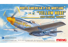 North1/48 American P-51D Mustang `Yellow Nose`9 Meng LS-009