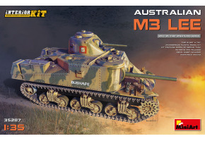 Збірна модель 1/35 Австралійський M3 Lee з інтер'єром Miniart 35287
