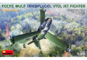 Збірна модель 1/35 Винищувач вертикального зльоту та посадки Focke Wulf Drive Wings Miniart 40009