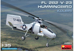 Збірна модель 1/35 Легкий німецький розвідувальний вертоліт Fl 282 V-23 Колібрі Miniart 41004