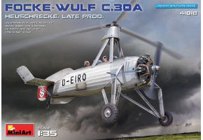 Збірна модель 1/35 FOCKE-WULF FW C.30 Grasshopper. (Пізнє виробництво) Miniart 41018