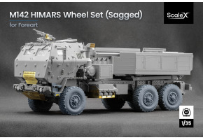 Набір коліс (з деформацією) для М142 HIMARS від Foreart ScaleX WM 35024S
