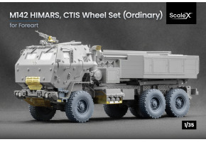 Набір коліс із системою підкачування CTIS для М142 HIMARS від Foreart ScaleX WM 35025