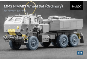 Набір коліс для М142 HIMARS від Foreart/Meng ScaleX WM 72002