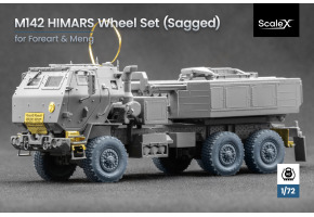 Набір коліс (з деформацією) для М142 Хаймарс від Foreart/Meng ScaleX WM 72002S