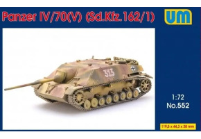 Збірна модель 1/72 Panzer IV /70(V) Sd.Kfz.162/1 UniModels 552