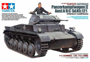 Збірна модель 1/35 Танк Panzerkampfwagen II Ausf.A/B/C (Sd.Kfz.121) Tamiya 35292